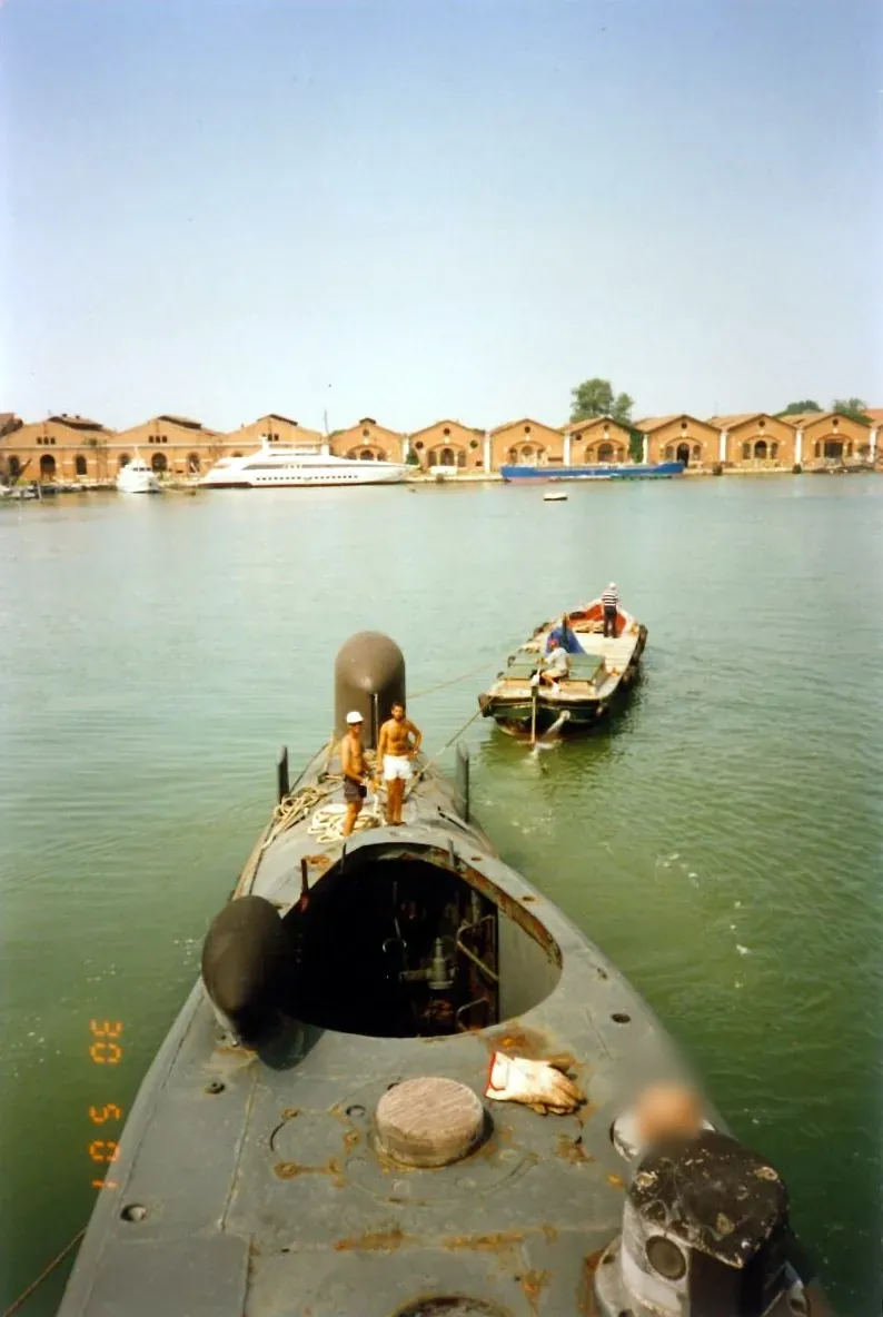 La prua del Dandolo · 2001